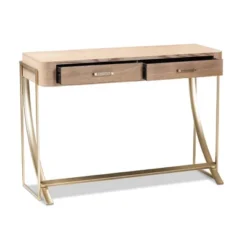 Lafoy Natural Finished Wood And Finished 2 Drawer Console Table Brown - Baxton Studio 12 Lafoy Natural Finished Wood And Finished 2 Drawer Console Table Brown - Baxton Studio -Baxton Studio GUEST ac202d1b e7d4 4161 ba02 ca7f09934b84