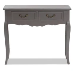Capucine Finished Wood 2 Drawer Console Table Gray - Baxton Studio 15 Capucine Finished Wood 2 Drawer Console Table Gray - Baxton Studio -Baxton Studio GUEST ae61fb4e cbb0 48fa bb94 98d4a8258be2