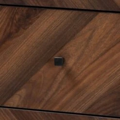 Hartman Wood 5 Drawer Storage Chest Walnut Brown - Baxton Studio -Baxton Studio GUEST ae768395 3056 478e 9945 7552ffe1c667