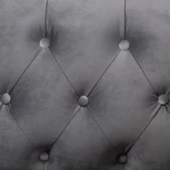 Emma Velvet Upholstered Button Tufted Chesterfield Sofa - Baxton Studio -Baxton Studio GUEST afa8036f 2f74 401d a070 97e449bf25da