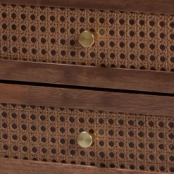 Baxton Studio Alyssa Wood 2 Drawer Nightstand Woven With Rattan Walnut Brown 12 Baxton Studio Alyssa Wood 2 Drawer Nightstand Woven With Rattan Walnut Brown -Baxton Studio GUEST b0375532 a85e 461e 95ab a5fac3e8e5f8