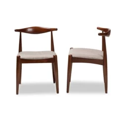 Set Of 2 Aeron Wood Dining Chair Walnut - Baxton Studio 12 Set Of 2 Aeron Wood Dining Chair Walnut - Baxton Studio -Baxton Studio GUEST b14aa7a0 cbef 4c2f a71a 4abd6d7a37f2