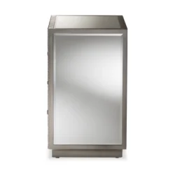 Edeline Hollywood Regency Glamour Style Mirrored 3 Drawer Chest Baxton Studio -Baxton Studio GUEST b1d73ba7 9234 4c09 9ddf e6af83015dc2