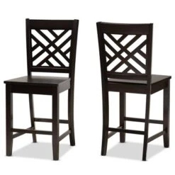 2pc Caron Wood Counter Stool Set - Baxton Studio 15 2pc Caron Wood Counter Stool Set - Baxton Studio -Baxton Studio GUEST b48adb80 71f4 4fa5 87d0 2c455eaf8643