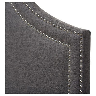 Avignon Modern And Contemporary Fabric Upholstered Headboard - Baxton Studio 2 Avignon Modern And Contemporary Fabric Upholstered Headboard - Baxton Studio - Image 2