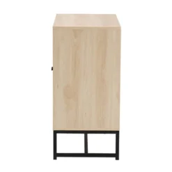 Caterina Wood And Natural Rattan 2 Door Storage Cabinet Natural Brown/Black - Baxton Studio 11 Caterina Wood And Natural Rattan 2 Door Storage Cabinet Natural Brown/Black - Baxton Studio -Baxton Studio GUEST b6cab28c 2d49 41e6 89a5 f0604d7d7ad5
