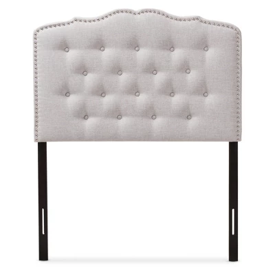 Lucy Modern And Contemporary Fabric Headboard - Baxton Studio 1 Lucy Modern And Contemporary Fabric Headboard - Baxton Studio