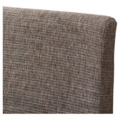 Set Of 2 Nexus Mid - Century Modern Wood Finishing And Fabric Upholstered Dining Side Chair Gravel/Walnut Brown - Baxton Studio 7 Set Of 2 Nexus Mid - Century Modern Wood Finishing And Fabric Upholstered Dining Side Chair Gravel/Walnut Brown - Baxton Studio -Baxton Studio GUEST bae1e105 484e 4643 96c5 638d84866549