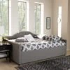Queen Eliza Daybed Gray - Baxton Studio