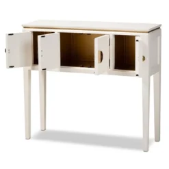 Aiko Wood Console Table White - Baxton Studio 15 Aiko Wood Console Table White - Baxton Studio -Baxton Studio GUEST bc8d3eed f8e6 4168 a4fc 63694efed41d
