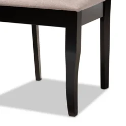 7pc Mael Dining Set Dark Brown/Espresso - Baxton Studio 9 7pc Mael Dining Set Dark Brown/Espresso - Baxton Studio -Baxton Studio GUEST be0233c1 891f 4fc5 9a95 51e2caad9aeb