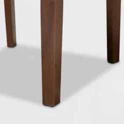 5pc Caron Fabric Upholstered Wood Dining Set Gray/Walnut - Baxton Studio 12 5pc Caron Fabric Upholstered Wood Dining Set Gray/Walnut - Baxton Studio -Baxton Studio GUEST be583fe0 53cd 44d1 a6ee f0b7741d2e8f