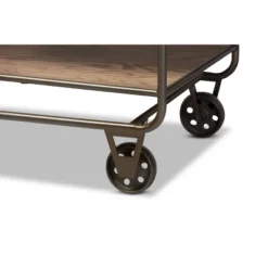 2 Drawer Grant Vintage Rustic Industrial Wood And Metal Kitchen Cart Brown/Black - Baxton Studio 13 2 Drawer Grant Vintage Rustic Industrial Wood And Metal Kitchen Cart Brown/Black - Baxton Studio -Baxton Studio GUEST c1714f66 56c6 4509 9596 ed6c8bba3e91