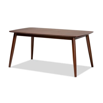 5pc Aeron Wood Dining Set Light Gray/Walnut - Baxton Studio 1 5pc Aeron Wood Dining Set Light Gray/Walnut - Baxton Studio