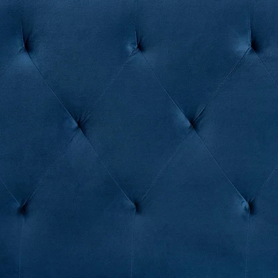 Felix Velvet Fabric Upholstered Headboard - Baxton Studio 2 Felix Velvet Fabric Upholstered Headboard - Baxton Studio - Image 2