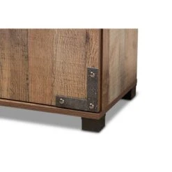 2 Door Cyrille Wood Shoe Cabinet Brown - Baxton Studio 12 2 Door Cyrille Wood Shoe Cabinet Brown - Baxton Studio -Baxton Studio GUEST c5036d96 dc54 4d54 9497 64bf60615cef