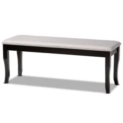 Cornelie Fabric Upholstered Wood Dining Bench - Baxton Studio 13 Cornelie Fabric Upholstered Wood Dining Bench - Baxton Studio -Baxton Studio GUEST c645c42d b390 470a aa3d f493238a84b9