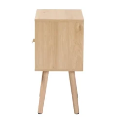 Emmett Wood 1 Drawer End Table Light Brown/Gold - Baxton Studio 11 Emmett Wood 1 Drawer End Table Light Brown/Gold - Baxton Studio -Baxton Studio GUEST c84ab800 6547 4c94 93e3 2a3bc75f9162