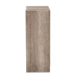 Langston Weathered Wood 2 Door Shoe Cabinet Oak - Baxton Studio 9 Langston Weathered Wood 2 Door Shoe Cabinet Oak - Baxton Studio -Baxton Studio GUEST c8539cb0 5c26 4b71 8a5f e6c487e0cc48