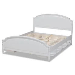 Elise Wood Storage Platform Bed White - Baxton Studio 15 Elise Wood Storage Platform Bed White - Baxton Studio -Baxton Studio GUEST c878ff34 b913 4fdb 8e06 4b64c0baebf2