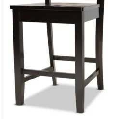 2pc Nicolette Wood Counter Height Barstools - Baxton Studio 11 2pc Nicolette Wood Counter Height Barstools - Baxton Studio -Baxton Studio GUEST ca4008da 7a65 4486 8826 dc51e4c7ab37