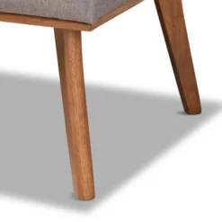 4pc Odessa Mid-Century Modern Fabric Upholstered Wood Dining Nook Set Walnut/Brown - Baxton Studio 16 4pc Odessa Mid-Century Modern Fabric Upholstered Wood Dining Nook Set Walnut/Brown - Baxton Studio -Baxton Studio GUEST caa6accc cd97 4dc6 a865 1851b8980e25