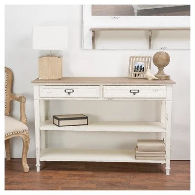 Dauphine Traditional French Accent Console Table - Baxton Studio 5 Dauphine Traditional French Accent Console Table - Baxton Studio - Image 5