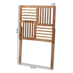 Adler Wood Headboard Walnut - Baxton Studio 9 Adler Wood Headboard Walnut - Baxton Studio -Baxton Studio GUEST cebed97f 97ea 4823 be2a 1195a33364a2