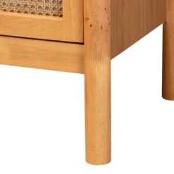 Baxton Studio Jenn Golden Brown Wood Japandi 3-Piece Storage Set With Distressed-Finished Rattan 14 Baxton Studio Jenn Golden Brown Wood Japandi 3-Piece Storage Set With Distressed-Finished Rattan -Baxton Studio GUEST cf81350d 5a79 4289 8f7f 041c0ae341a9