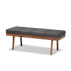 Larisa Wood Bench - Baxton Studio -Baxton Studio GUEST d1dd28e3 9c91 4b86 bb33 655201af600d