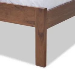 Queen Malene Wood Platform Bed Walnut - Baxton Studio -Baxton Studio GUEST d4865ba0 0dea 4e95 96d0 dccb8716cdde