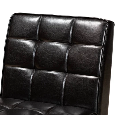 Sanford Wood Dining Chair - Baxton Studio 4 Sanford Wood Dining Chair - Baxton Studio - Image 4