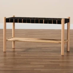 Cadmus Rustic Wood Bench Black/Oak Brown - Baxton Studio 16 Cadmus Rustic Wood Bench Black/Oak Brown - Baxton Studio -Baxton Studio GUEST d85a7f1a 3e0f 40b7 a82a 73ca48bf2495
