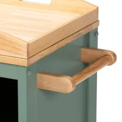 Dorthy Two-Tone Wood Kitchen Cart Green/Natural - Baxton Studio 23 Dorthy Two-Tone Wood Kitchen Cart Green/Natural - Baxton Studio -Baxton Studio GUEST d994fa0a 2a0f 4066 ab3a 665a4f8c3737