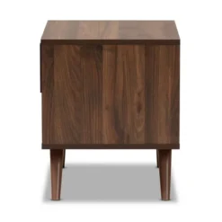 1 Drawer Naoki Two-Tone Wood Nightstand Gray/Walnut - Baxton Studio 10 1 Drawer Naoki Two-Tone Wood Nightstand Gray/Walnut - Baxton Studio -Baxton Studio GUEST dbd4d741 95bc 4445 8a2c 6a01ce799e18