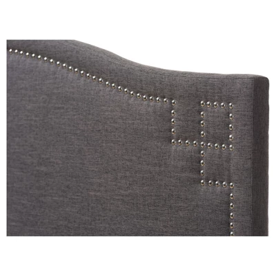 Aubrey Modern And Contemporary Fabric Upholstered Headboard - Baxton Studio 1 Aubrey Modern And Contemporary Fabric Upholstered Headboard - Baxton Studio