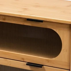 Naresh Bamboo Wood 3 Drawer Storage Cabinet Natural Brown - Baxton Studio 12 Naresh Bamboo Wood 3 Drawer Storage Cabinet Natural Brown - Baxton Studio -Baxton Studio GUEST e3d74109 85e5 4b1b a05c 5cd839281fa2