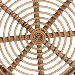 Baxton Studio Aliane Antique Rattan Coffee Table Natural Brown: No Assembly, Form Base Design, 30" Diameter 9 Baxton Studio Aliane Antique Rattan Coffee Table Natural Brown: No Assembly, Form Base Design, 30" Diameter -Baxton Studio GUEST e5fdf44a 4154 4d8d 870f 3bdc0c7d5095