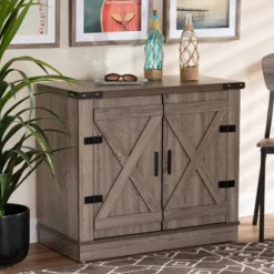 Wayne Farmhouse Wood 2 Doors Shoe Storage Cabinet Oak Brown - Baxton Studio 13 Wayne Farmhouse Wood 2 Doors Shoe Storage Cabinet Oak Brown - Baxton Studio -Baxton Studio GUEST e7ee6bb5 cdfb 4bf1 82ec 4df181e8d436