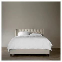 King Norwich Linen Modern Platform Bed Light Beige - Baxton Studio 7 King Norwich Linen Modern Platform Bed Light Beige - Baxton Studio -Baxton Studio GUEST ea7cefe5 5fa0 4301 8475 144a725a4175