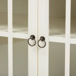 Kendall Wood And Glass Kitchen Cabinet White - Baxton Studio 10 Kendall Wood And Glass Kitchen Cabinet White - Baxton Studio -Baxton Studio GUEST eab1114d bfd5 45b2 b097 29307b573563