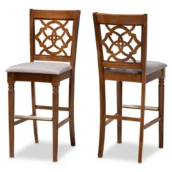 Set Of 2 Alexandra Barstool - Baxton Studio -Baxton Studio GUEST eabc930b 8b83 4e92 9122 9a0f8df70b50