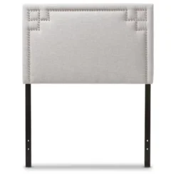 Geneva Modern And Contemporary Fabric Upholstered Headboard - Twin - Baxton Studio 9 Geneva Modern And Contemporary Fabric Upholstered Headboard - Twin - Baxton Studio -Baxton Studio GUEST eb0fab93 df12 44c6 82f8 2458de4c3fac