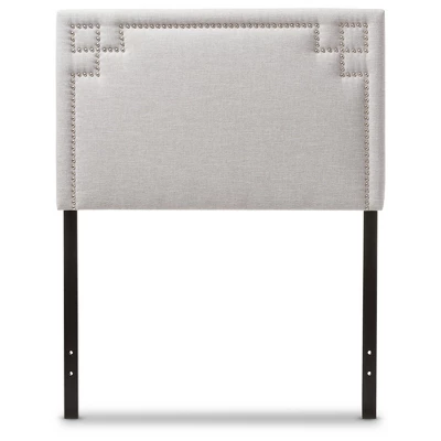 Geneva Modern And Contemporary Fabric Upholstered Headboard - Twin - Baxton Studio 5 Geneva Modern And Contemporary Fabric Upholstered Headboard - Twin - Baxton Studio - Image 5