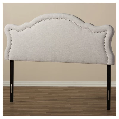 Queen Avery Modern And Contemporary Fabric Headboard Gray - Baxton Studio 3 Queen Avery Modern And Contemporary Fabric Headboard Gray - Baxton Studio - Image 3