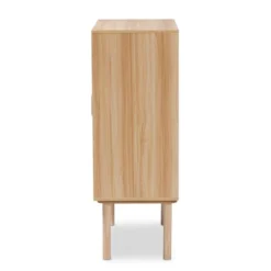 Maclean Rattan Wood 2 Door Storage Cabinet Natural/Brown - Baxton Studio 15 Maclean Rattan Wood 2 Door Storage Cabinet Natural/Brown - Baxton Studio -Baxton Studio GUEST f1f5fce9 48e5 4e17 93d5 0d1f7afa8685