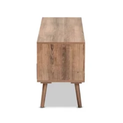 Leane Natural Wood 3 Drawer TV Stand For TVs Up To 45" Brown - Baxton Studio 10 Leane Natural Wood 3 Drawer TV Stand For TVs Up To 45" Brown - Baxton Studio -Baxton Studio GUEST f318747e fa91 4975 88f3 8cdea90df2a4