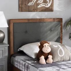 Abner Fabric Upholstered Wood Headboard - Baxton Studio 6 Abner Fabric Upholstered Wood Headboard - Baxton Studio -Baxton Studio GUEST f4d2591f 0231 4f1b b298 f3663e26728b