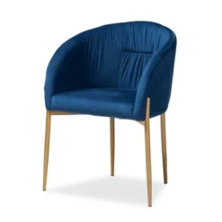 Ballard Velvet Fabric Upholstered Metal Dining Chair - Baxton Studio 23 Ballard Velvet Fabric Upholstered Metal Dining Chair - Baxton Studio -Baxton Studio GUEST f4eaf873 c9ba 4080 b70d 81e7bd76cbdb