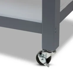 Sunderland Coastal And Farmhouse Natural Wood Kitchen Cart Gray, Light Brown - Baxton Studio 16 Sunderland Coastal And Farmhouse Natural Wood Kitchen Cart Gray, Light Brown - Baxton Studio -Baxton Studio GUEST f6ae055e ea1b 4dd6 9cf8 8d8fdaa28c79